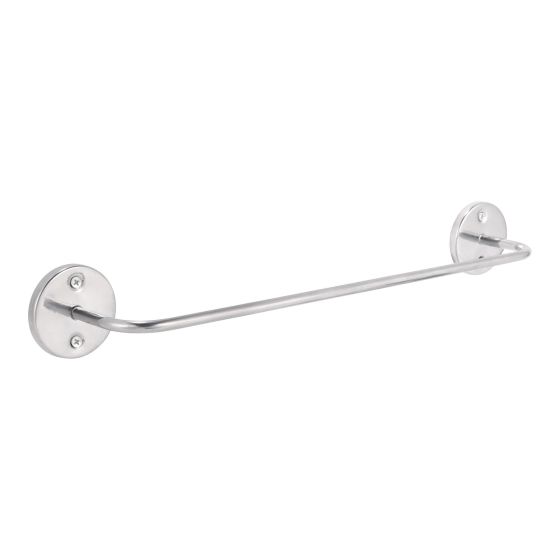 Porte-serviette simple, 12", chrome