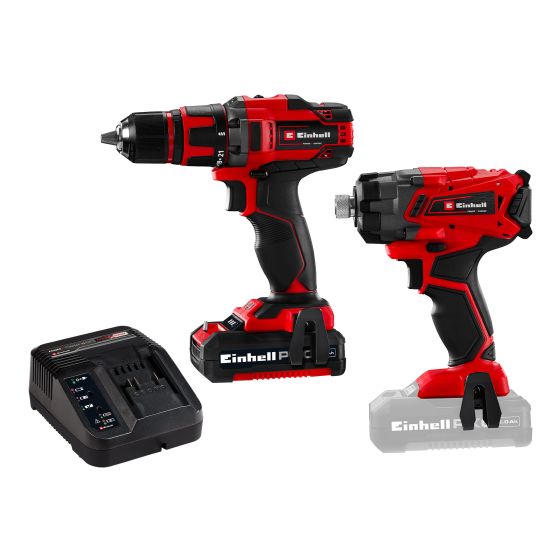 Cordless Drill & Impact Driver Combo - 18V - 1/2" Chuck