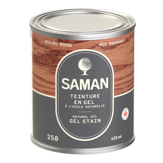 Teinture en gel à l'huile naturelle, 472 mL, acajou rouge