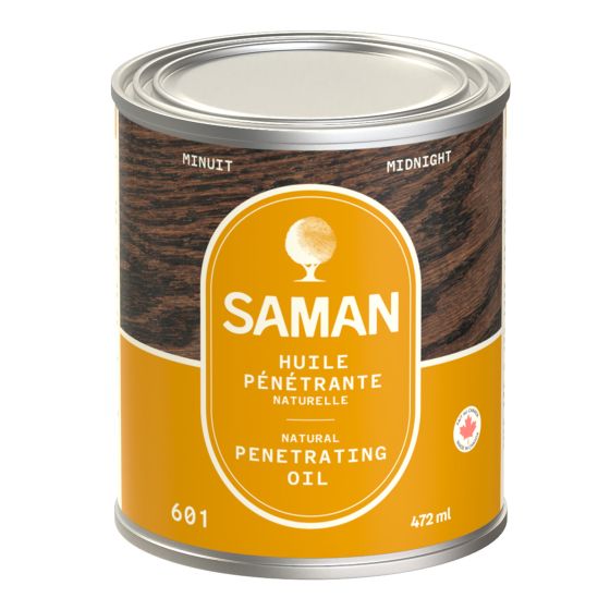 Huile pénétrante pour bois, 472 mL, minuit