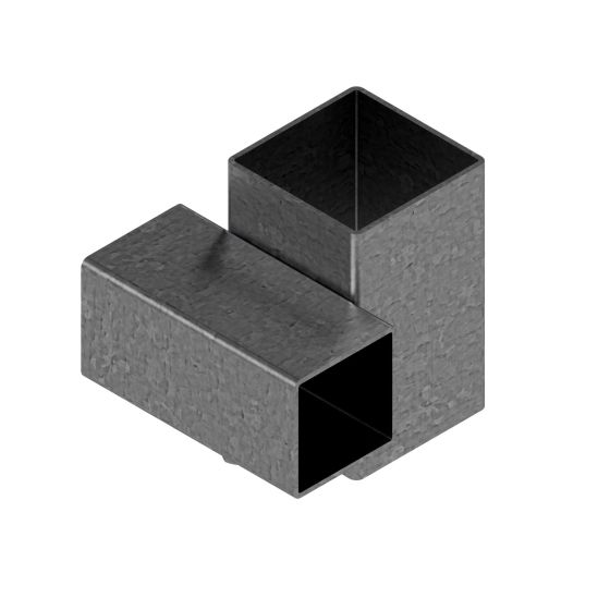 Croisillon individuel, manchons carrés 90 mm x 70 mm