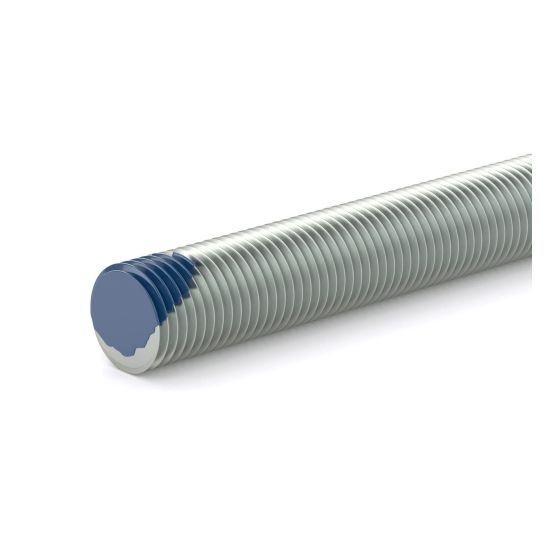 Tige filetée standard, bleu, 1/2" x 72"