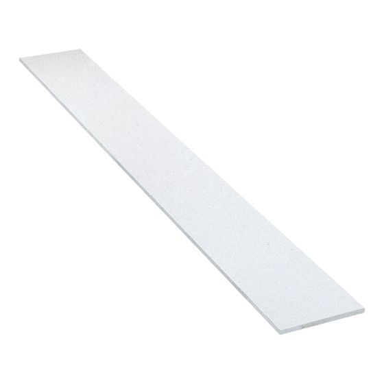 Tablette de mélamine, 5/8" x 12" x 97", blanc