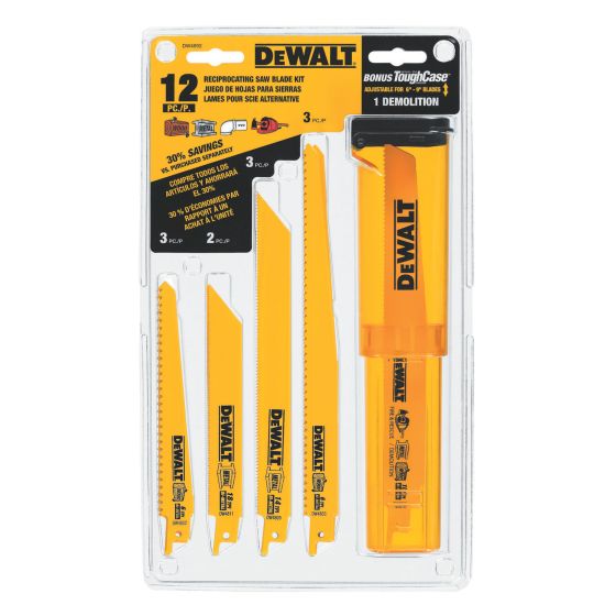 Lames pour scie alternative avec coffret