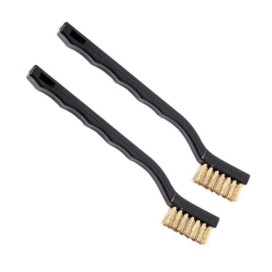 Brush Set - Brass - Black - 2/Pack