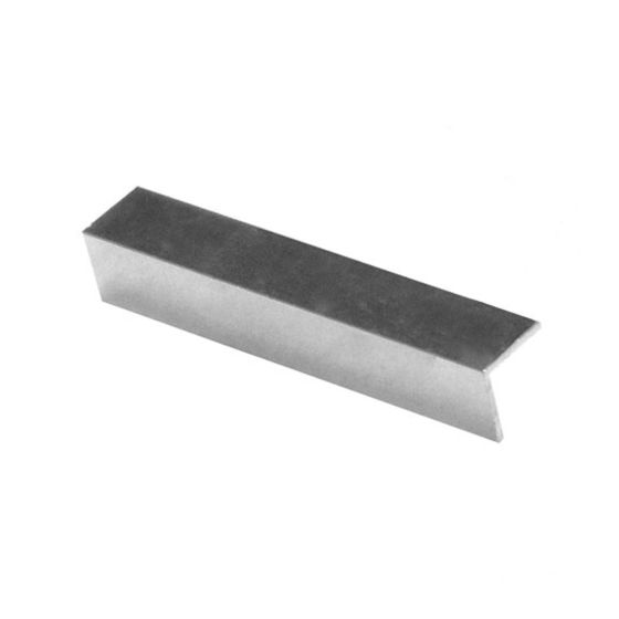 Angle anodisé, 3/4" x 8 pi x 3/4"