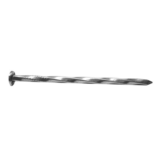 Bright Regular Ardox Spiral Nail - 1 1/2" - 350/Pkg