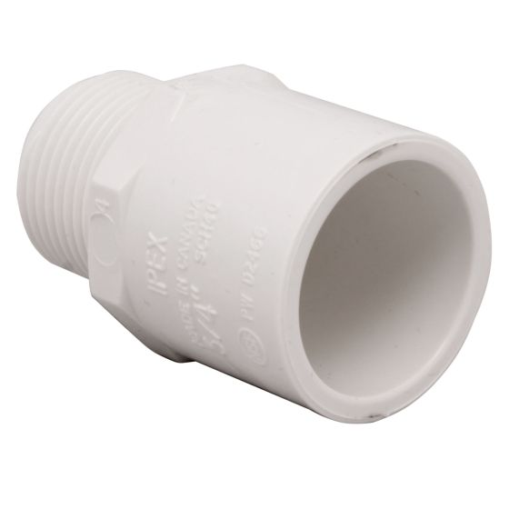 PVC Adapter - 1" - White