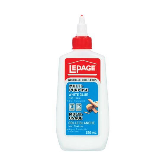 Colle à bois multi-usage, blanc, 150 ml