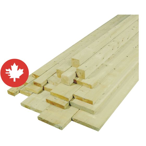 2" x 10" x 12' Spruce Kiln Dry