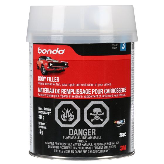 Mastic de carrosserie, 15 oz