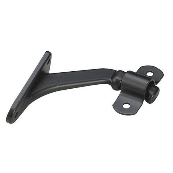 Support robuste pour main courante de 3 3/16" (80,96 mm), noir