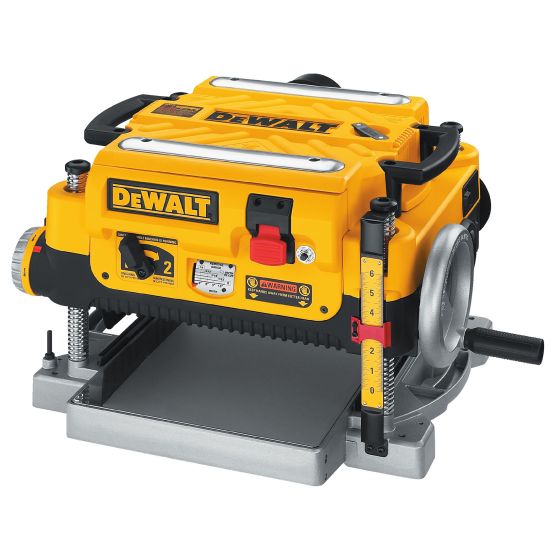 Raboteuse électrique avec support, 2 vitesses, 13", 15 A