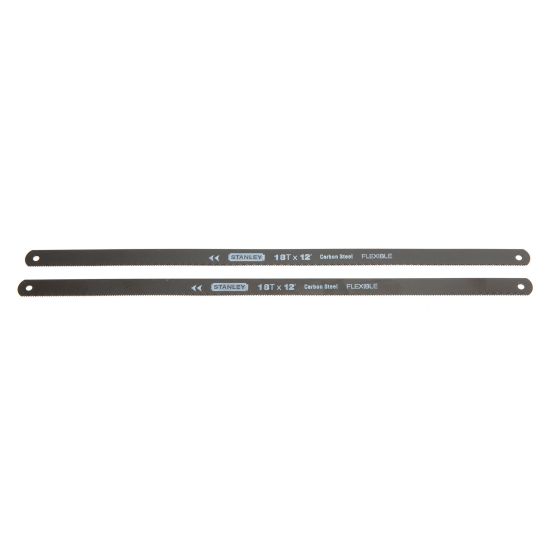 Lame au carbone pour scie à métaux, 12", 18 dents