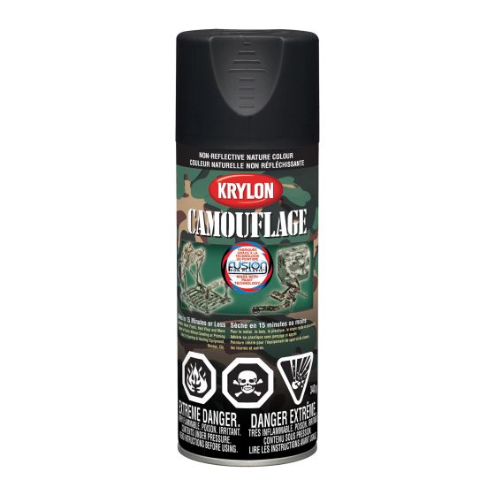 Camouflage Paint - 482 g - Black - Matte