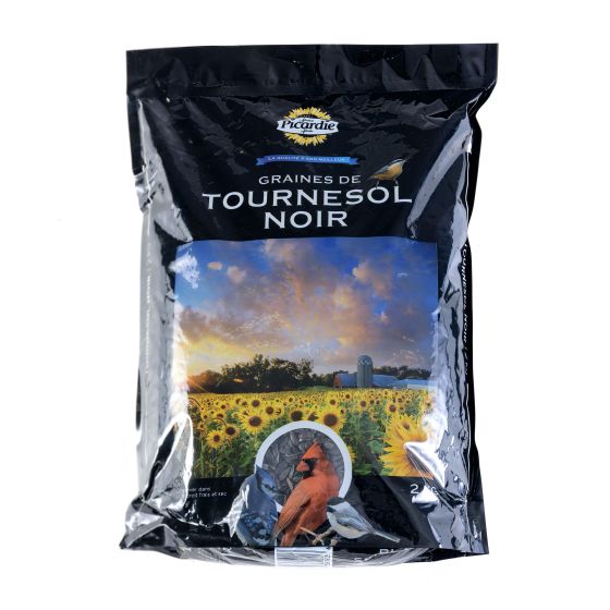 Black Sunflower Seeds for Wild Birds - 2 kg