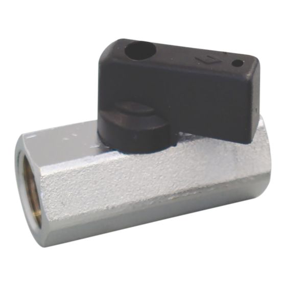 Robinet mini, 3/8" NPT