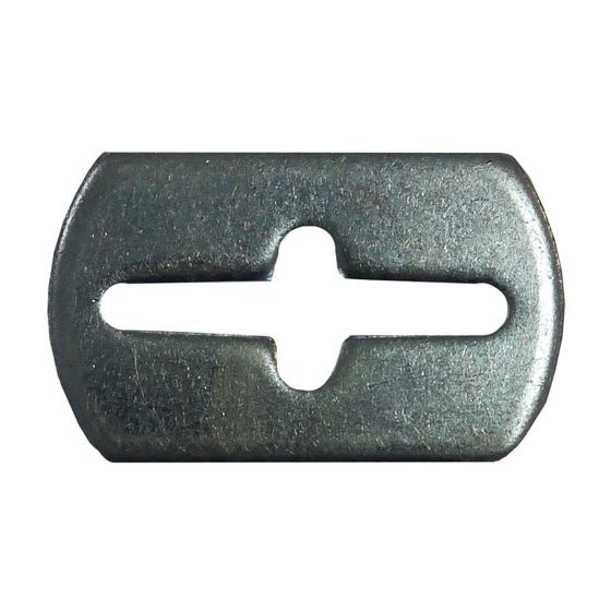 Cow chain plate