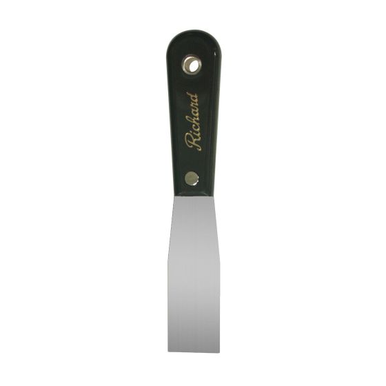 Couteau à mastic flexible, acier haute teneur en carbone, 1 1/4"