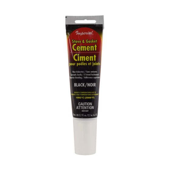 Stove & Gasket Cement - Black - 2.7 oz