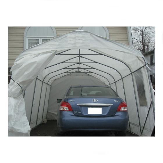 Toile de remplacement pour abri d'auto, nylon, 11' x 32'