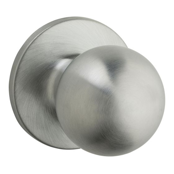 Poignée ronde, Régina, intérieur, passage, chrome satiné