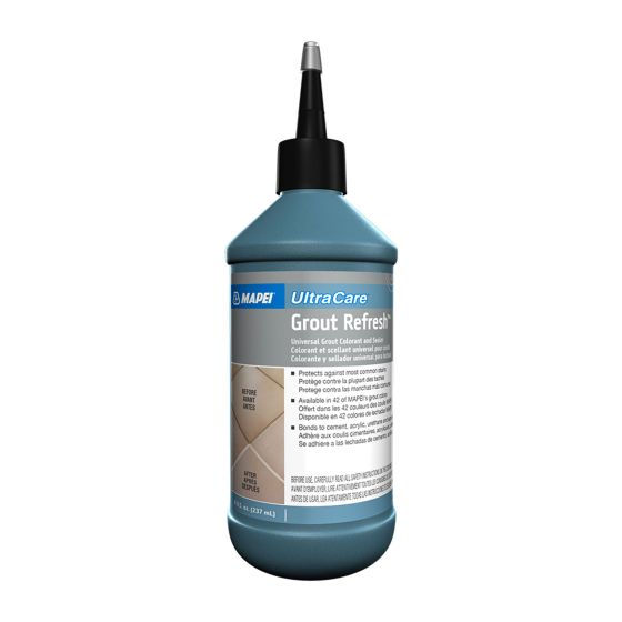 Grout Refresh Universal Grout Colorant and Sealant - 237 ml - Silver