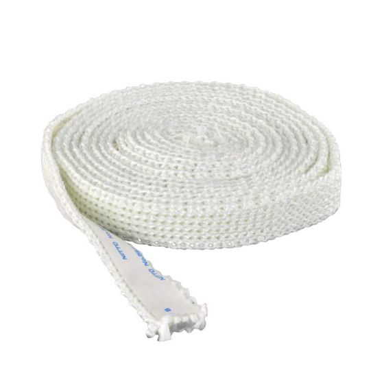 White Fiberglass Self-Adhesive Window Tape - 5/8" x 1/8" x 8'