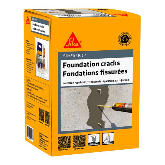 SikaFix Injection Repair Kit for Leaking Fundations
