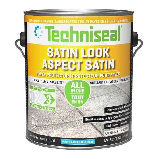 Protecteur pour pavés de béton, aspect naturel, semi-lustré, 3,78 l, 150 pi²