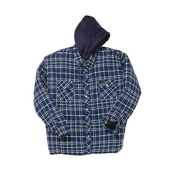Chemise de flanelle avec capuchon, Assorties, grandeur XX-grand