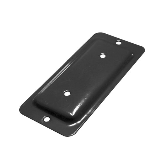 Fixplak 24 Anchor Plate - 2" x 4" - Black