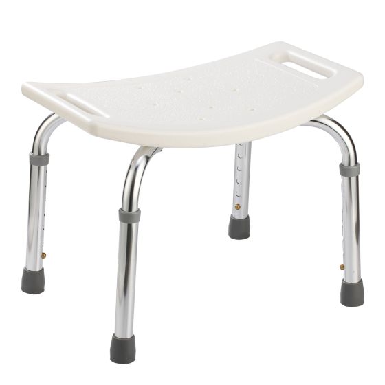 Siège de douche, ajustable, 14" à 21"