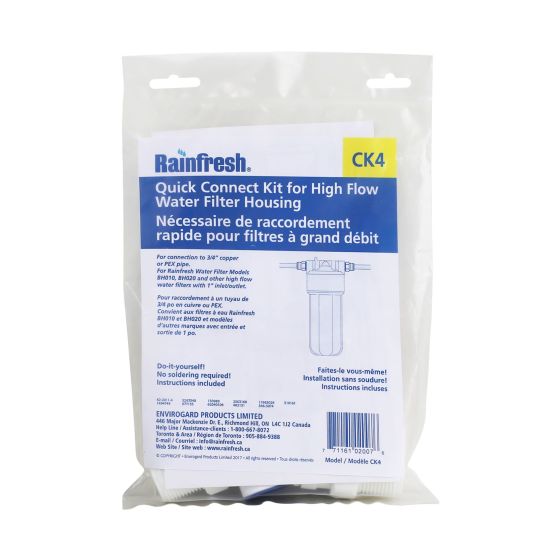 Ensemble de raccord de filtre à eau
