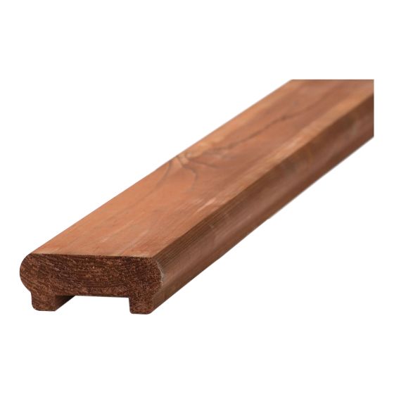 Brown Treated Wood Handrail - 2" x 4" x 8'