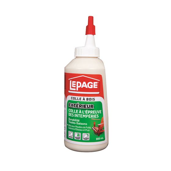Colle à bois pour l'extérieur, 800 ml