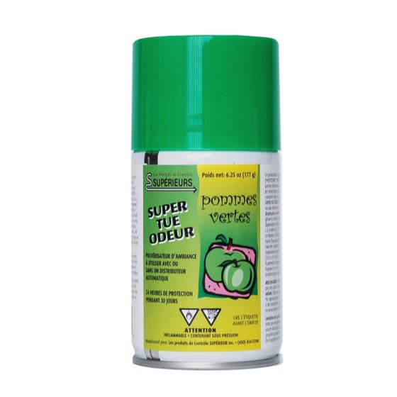 Désodorisant Super Tue Odeur, pomme verte, 170 g