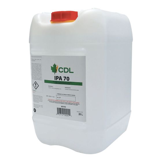 Isopropyl alcohol - 70% - 20 L