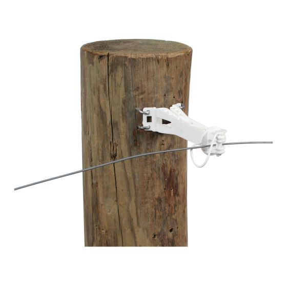 HD Wood Post Pinlock 5" Offset Insulator