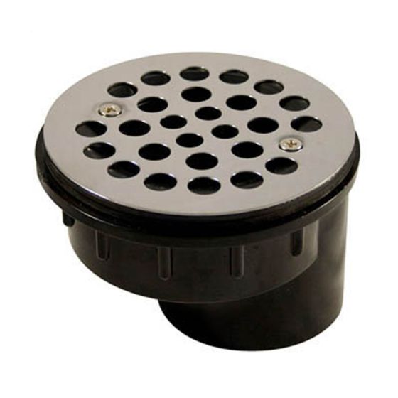 Drain de douche avec grille décalée