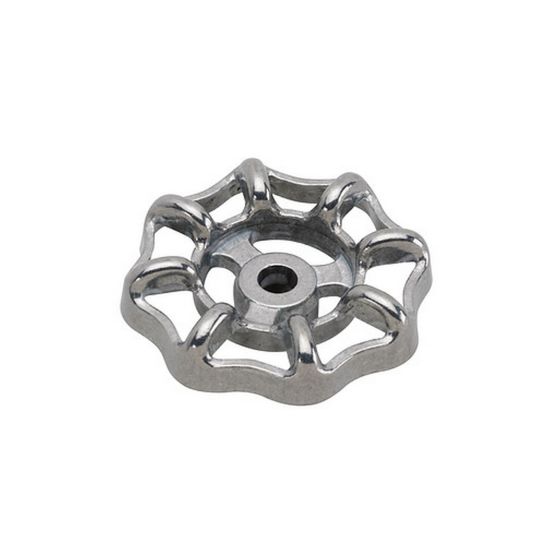 Wheel handle for square stem