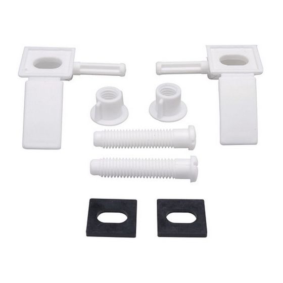 Ensemble de charnière pour siège de toilette
