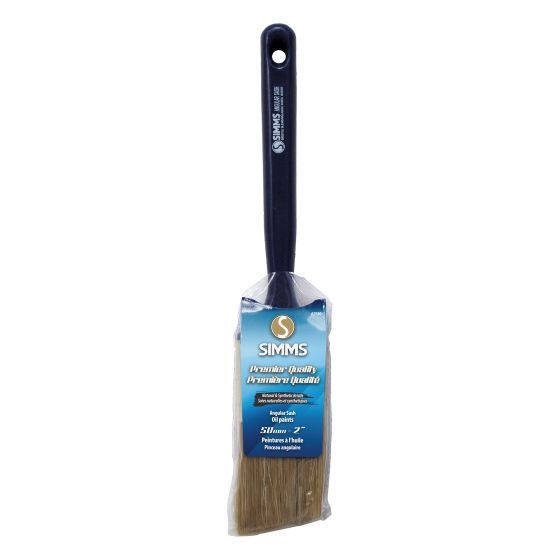 Pinceau angulaire pour huile, 2"