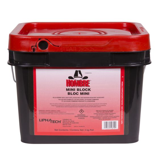 Raticide en mini bloc, 5 kg