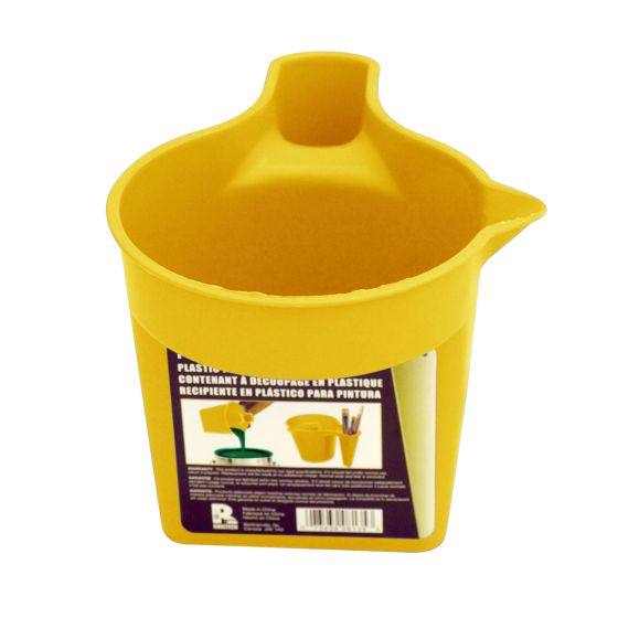 Contenant de peinture portatif, 1 l, jaune
