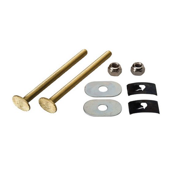 Boulon de plancher pour toilette