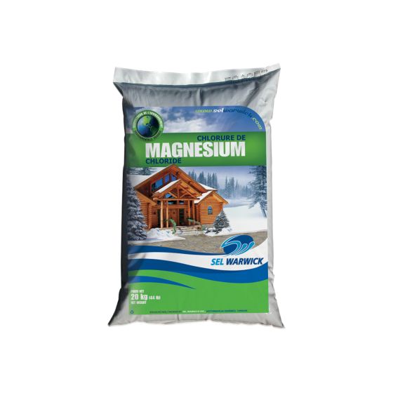 Déglaçant, chlorure de magnésium, efficacité –25 °C, 20 kg