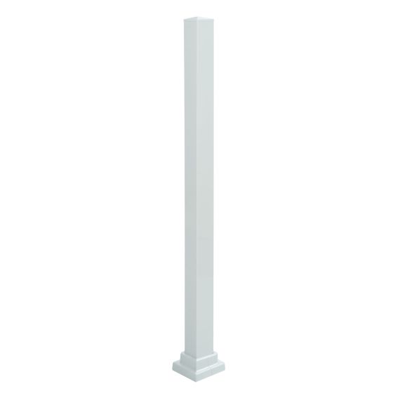 Railing Mount Post - White - 2" x 43 1/2" x 2"
