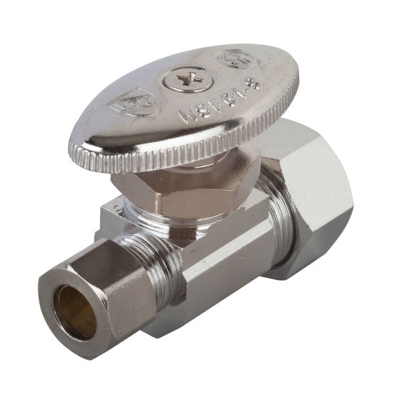 Straight shut-off valve