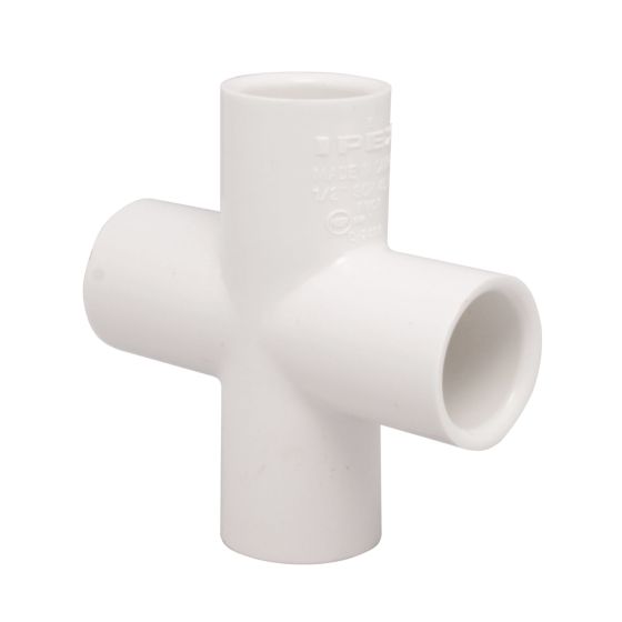 Adhesive Cross - 1" - White